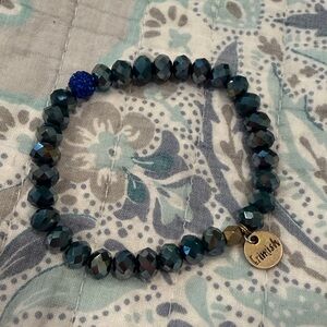 Erimish Beaded Bracelet with Charm